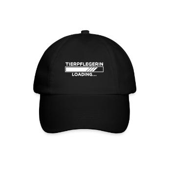 Tierpflegerin Spruch Lustig Tierpflegerin Geschenk - Baseballkappe - Schwarz/Schwarz - Vorne