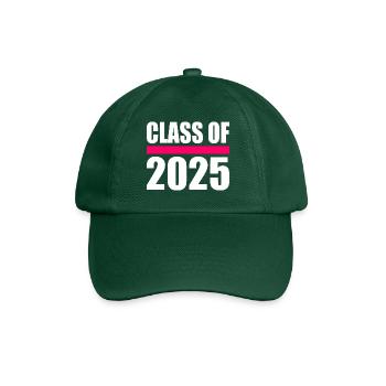 Class of 2025 - Baseball Cap - bottle green - Front