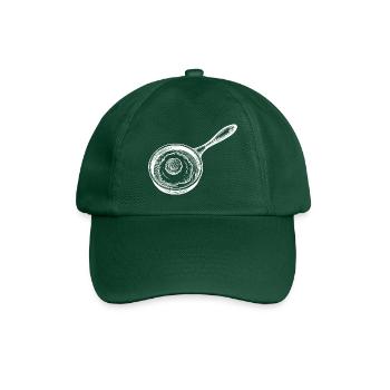 Poêle à œufs frits - Casquette classique - vert bouteille - Devant