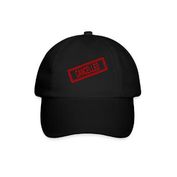 canceled - Baseball Cap - black/black - Front