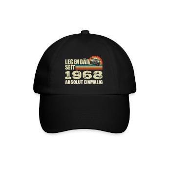 Légendaire depuis 1968 - absolument unique - Casquette classique - noir/noir - Devant