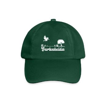 Héroïne du jardin - Casquette classique - vert bouteille - Devant