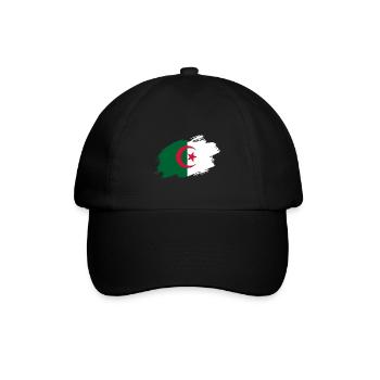 Algeria Algerian Flag Flag - Baseball Cap - black/black - Front