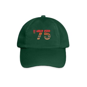 '75 - 1975 - Baseball Cap - bottle green - Front