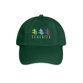 Tenerife - Gecko - Baseball Cap - bottle green - Front