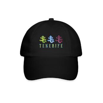 Tenerife - Gecko - Baseball Cap - black/black - Front