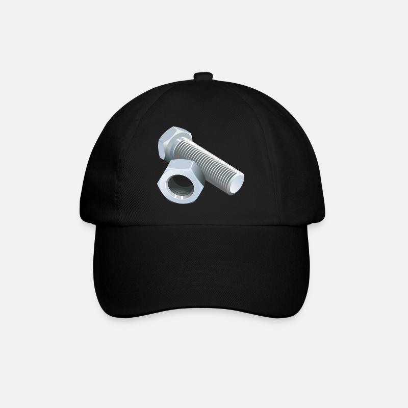 vis - Casquette classique - noir/noir