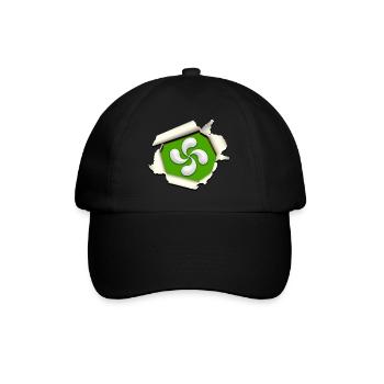 Croix du Pays Basque - Casquette classique - noir/noir - Devant