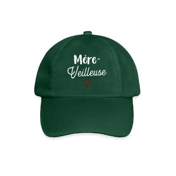 Mère-veilleuse cadeau - Casquette classique - vert bouteille - Devant