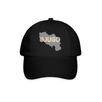 Balkan Yugoslavia Nostalgie Geschenkidee - Baseballkappe - Schwarz/Schwarz - Vorne