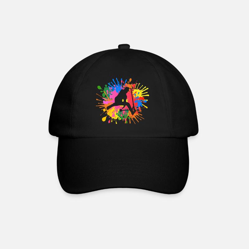 Stunt scooter - Baseball Cap - black/black
