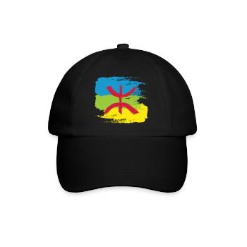Amazigh Flag (Artistic variant) - Baseball Cap - black/black - Front