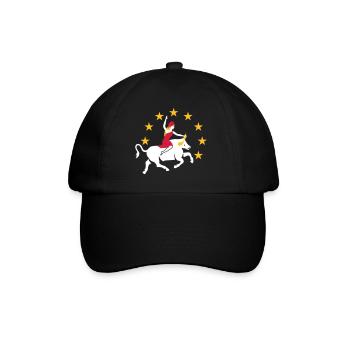 We Are Europe On Dark - Baseball Cap - black/black - Front