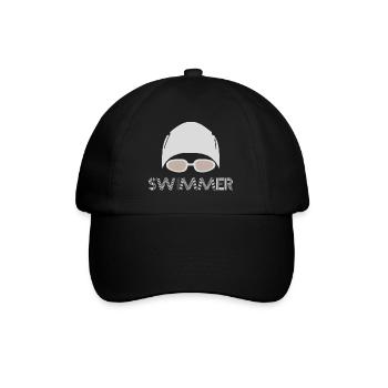 Swimmer - Baseball Cap - black/black - Front
