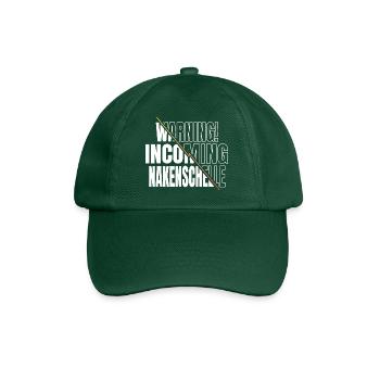 cool spaß weihnachten lustiger spruch backpfeiffe - Baseballkappe - Flaschengrün - Vorne