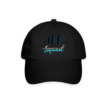 Spécialiste du recrutement de l’escouade RH Ressources humaines - Casquette classique - noir/noir - Devant