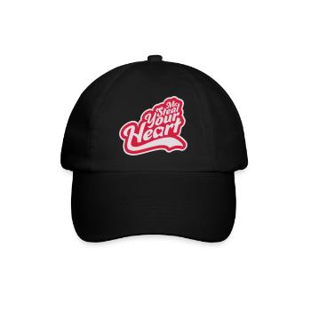 Mr steal your heart - Baseball Cap - black/black - Front