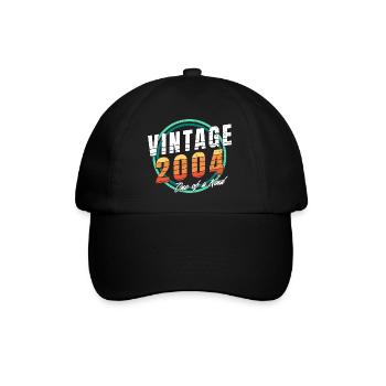 Chemise vintage 2004 pour homme femme 19 ans 19ème - Casquette classique - noir/noir - Devant