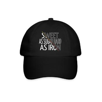 Dictons Love Movies Idée cadeau - Casquette classique - noir/noir - Devant