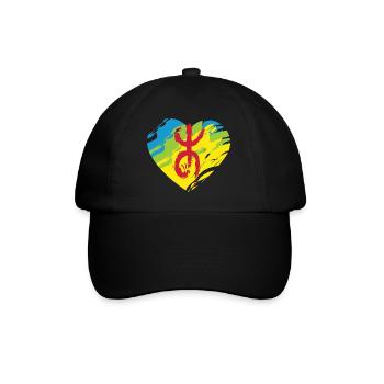 Z Imazighen (Amazigh flag) - Baseball Cap - black/black - Front
