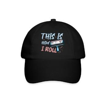 This Is How I Roll Professional Painter Job - Baseball Cap - black/black - Front