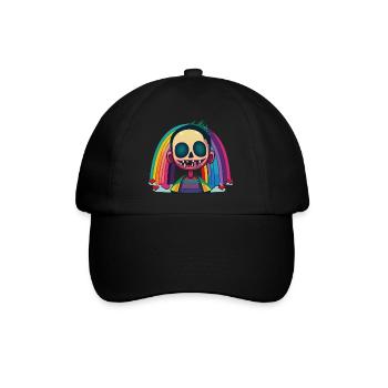 Pride Zombie 13 - Baseballkappe - Schwarz/Schwarz - Vorne