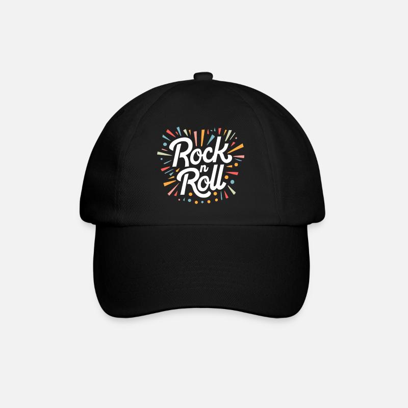 Rock n Roll - Casquette classique - noir/noir