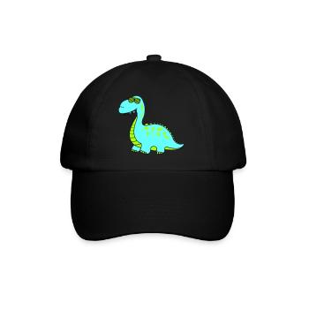 dino cool - Baseballkappe - Schwarz/Schwarz - Vorne