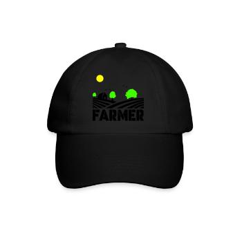 cultivateur - Casquette classique - noir/noir - Devant