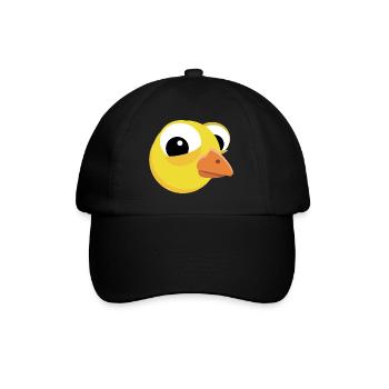 Poussin mignon drôle poussin de Pâques - Casquette classique - noir/noir - Devant
