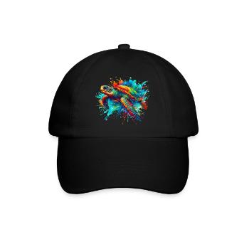 Turtle - Baseball Cap - black/black - Front