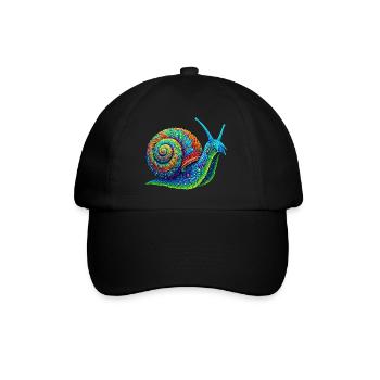 Escargot - Casquette classique - noir/noir - Devant