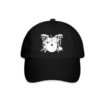 Percussion - Casquette classique - noir/noir - Devant