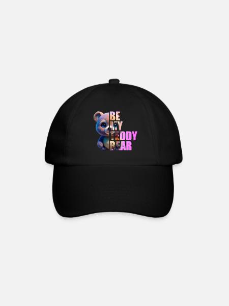 Be my Teddy Bear Design - Casquette classique - noir/noir