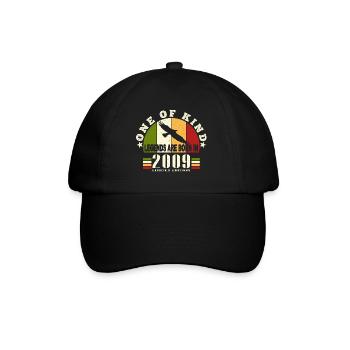Legend Born 2009 15-jähriges Jubiläum - Baseballkappe - Schwarz/Schwarz - Vorne