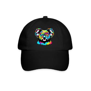 Koala - Casquette classique - noir/noir - Devant