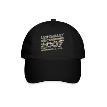 Légendaire depuis 2007 millésime anniversaire - Casquette classique - noir/noir - Devant