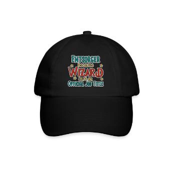 Assistant d’élimination - Casquette classique - noir/noir - Devant