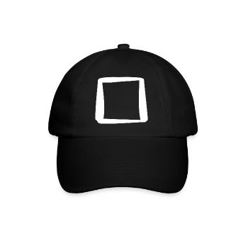 Square box to check off - Baseball Cap - black/black - Front