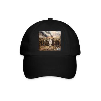 3ème guerre mondiale - Casquette classique - noir/noir - Devant