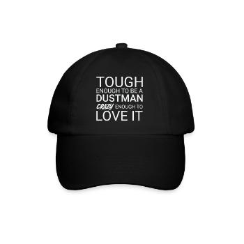 Dustman Crazy - Baseball Cap - black/black - Front