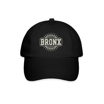 Bronx - New York Souvenir Design - Baseball Cap - black/black - Front