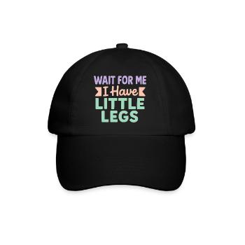 Cute Saying Humor Meme Funny Gift Idea - Baseball Cap - black/black - Front