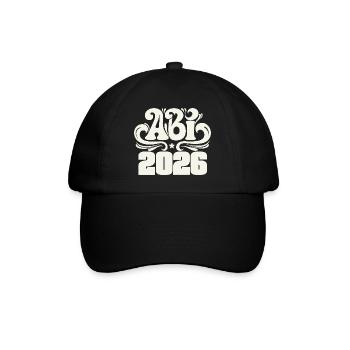 Abitur 2026 - Abi School Leaving Certificate - Baseball Cap - black/black - Front