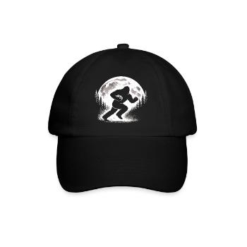 Bigfoot Rugby - Baseballkappe - Schwarz/Schwarz - Vorne
