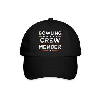 Bowling Crew - Baseball Cap - black/black - Front