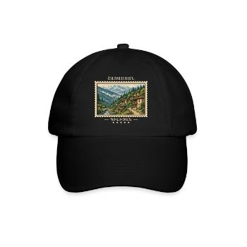 Armenia Dilijan Vintage Travel Brand - Baseball Cap - black/black - Front