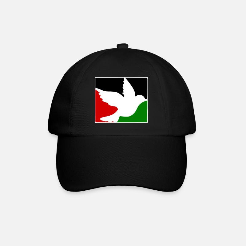 Free palestine - Casquette classique - noir/noir