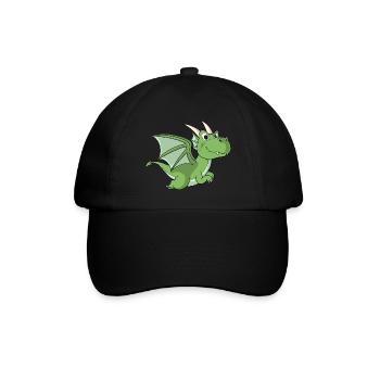 Sweet Dragon Cartoon Dragon - Casquette classique - noir/noir - Devant