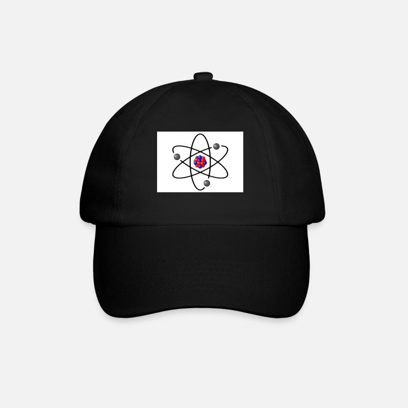 Particules de physique de l'idée de cadeau de la théorie du big bang - Casquette classique - noir/noir